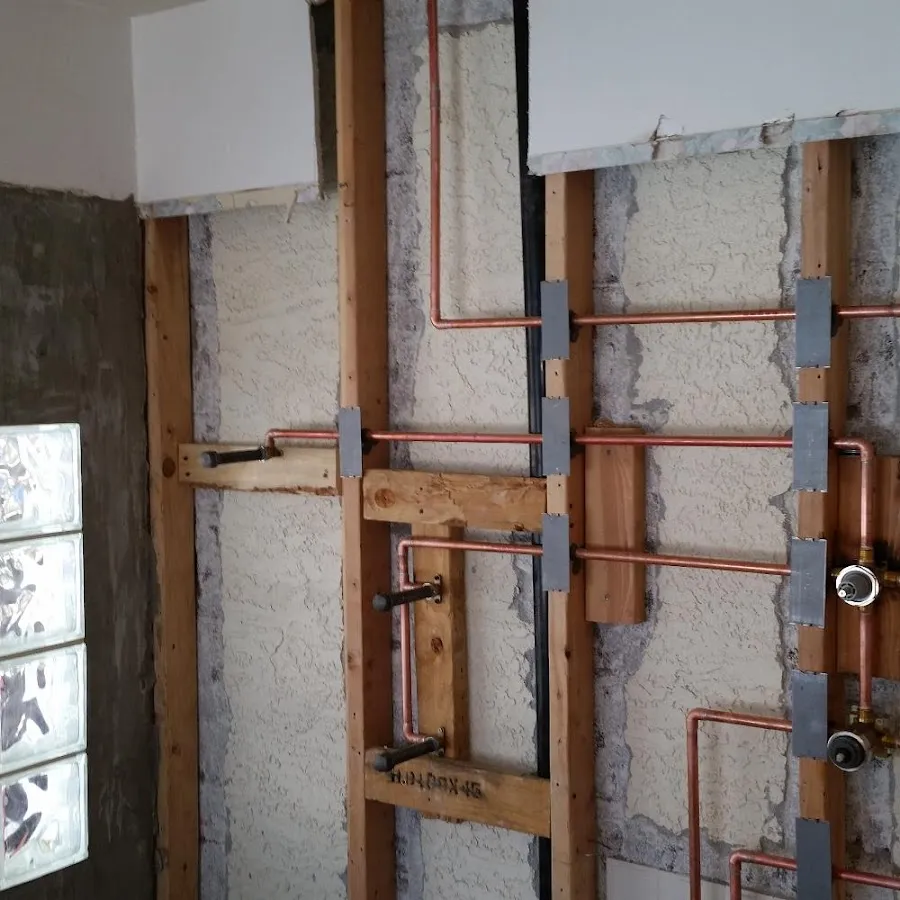 Copper pipe installation for Burst Pipe Repair in Clawson