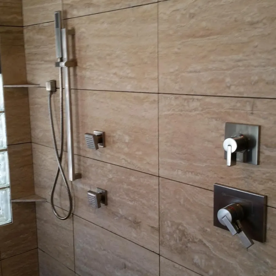 Shower fixture installation for Water Heater Replacement in Clawson